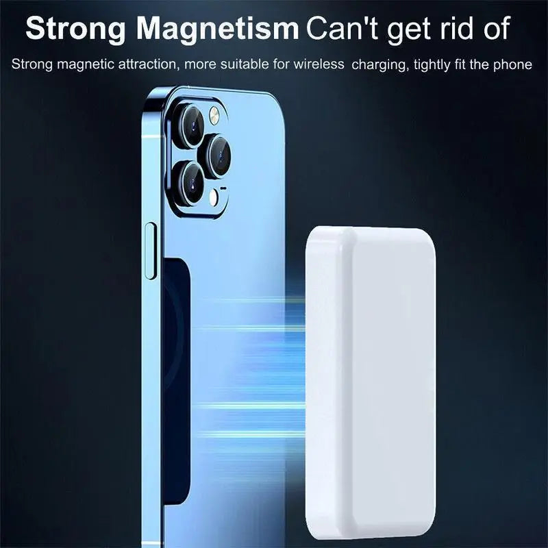 [Mothersdaygift]5000Mah Magnetic Power Bank Magsafe Wireless Fast Charger for Iphone 12–17 Pro/Pro Max, Compact Portable Battery Pack