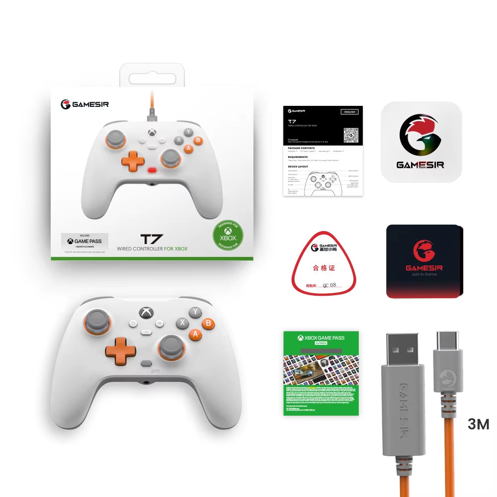 Gamepads Wired Gaming XBOX Controlller Controle for XBOX Series X/S XBOX One X/S with Hall Effect Rocker Joystick Pc