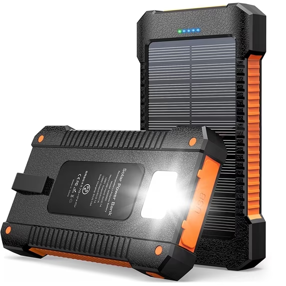 26800mAh Solar Power Bank – The Ultimate Portable Charger for All Your Outdoor Adventures!